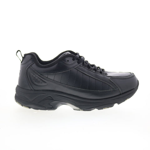 Drew Fusion 10545-12 Womens Black Leather Lace Up Lifetsyle Sneakers Shoes