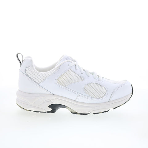 Drew Flash Ii 10560-21 Womens White Wide Leather Lifetsyle Sneakers Shoes