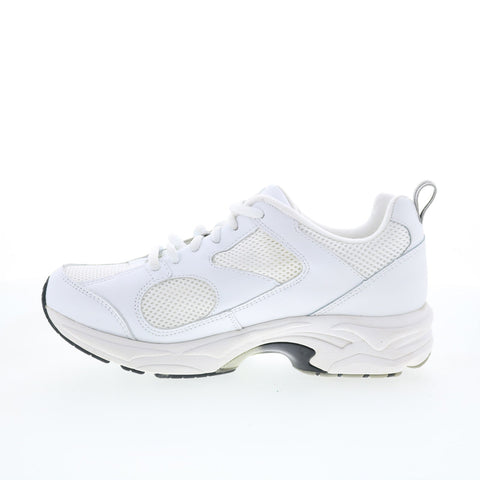Drew Flash Ii 10560-21 Womens White Wide Leather Lifetsyle Sneakers Shoes