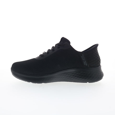 Skechers Skech-Lite Pro Slip Resistant Exdown Womens Black Wide Work Shoes