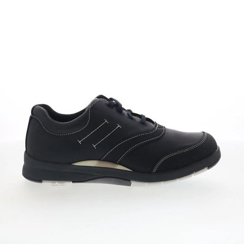 Drew Columbia 10829-14 Womens Black Extra Wide Leather Athletic Walking Shoes