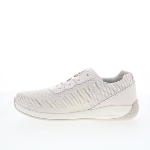Drew Terrain 10856-3Z Womens Beige Canvas Lace Up Lifetsyle Sneakers Shoes