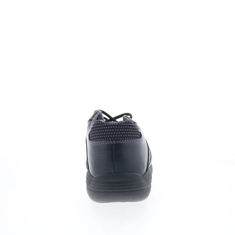 Drew Tour 10857-12 Womens Black Extra Wide Leather Lifetsyle Sneakers Shoes