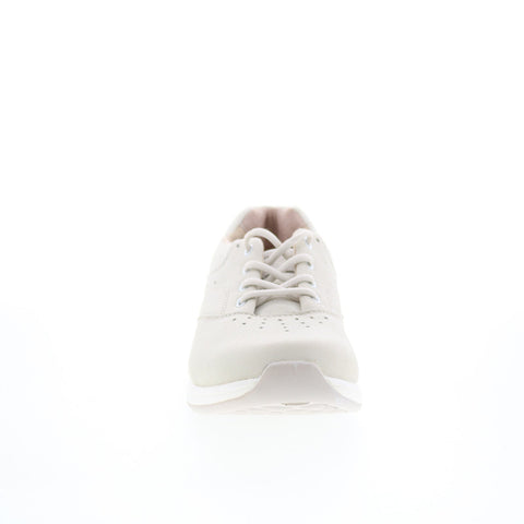 Drew Tour 10857-3Z Womens Beige Leather Lace Up Lifetsyle Sneakers Shoes