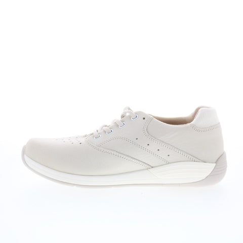 Drew Tour 10857-3Z Womens Beige Extra Wide Leather Lifetsyle Sneakers Shoes