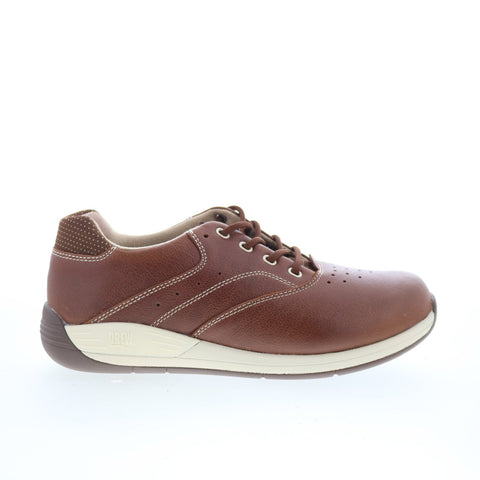 Drew Tour 10857-7T Womens Brown Leather Lace Up Lifetsyle Sneakers Shoes