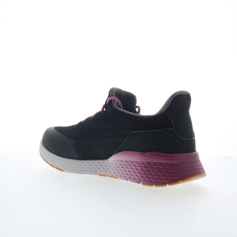 Drew Bandit 10863-19 Womens Black Wide Mesh Lace Up Athletic Walking Shoes