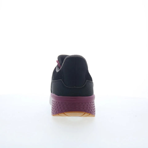 Drew Bandit 10863-19 Womens Black Wide Mesh Lace Up Athletic Walking Shoes