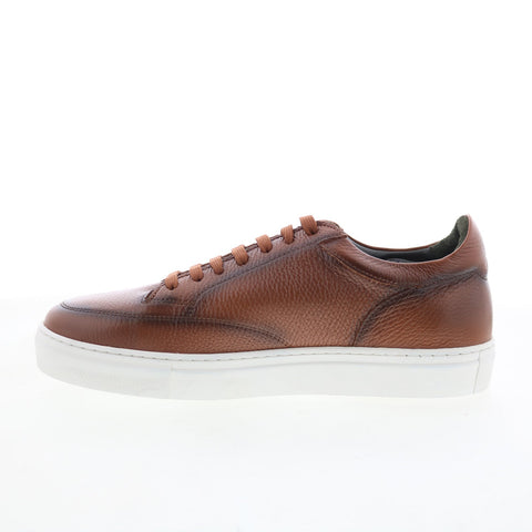 Pastori by Di Bianco 11007-002 Mens Brown Leather Lifestyle Sneakers Shoes