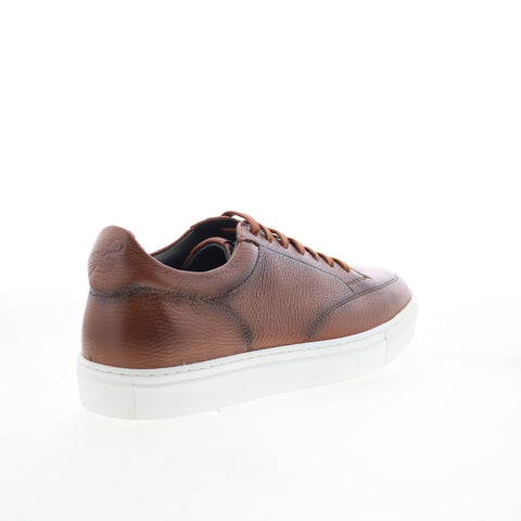 Pastori by Di Bianco 11007-002 Mens Brown Leather Lifestyle Sneakers Shoes