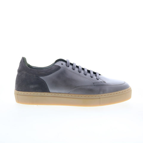 Pastori by Di Bianco 11007-005 Mens Gray Leather Lifestyle Sneakers Shoes