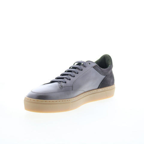 Pastori by Di Bianco 11007-005 Mens Gray Leather Lifestyle Sneakers Shoes