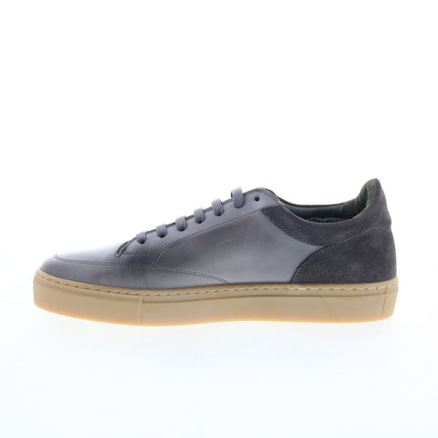 Pastori by Di Bianco 11007-005 Mens Gray Leather Lifestyle Sneakers Shoes