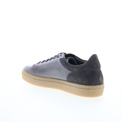 Pastori by Di Bianco 11007-005 Mens Gray Leather Lifestyle Sneakers Shoes