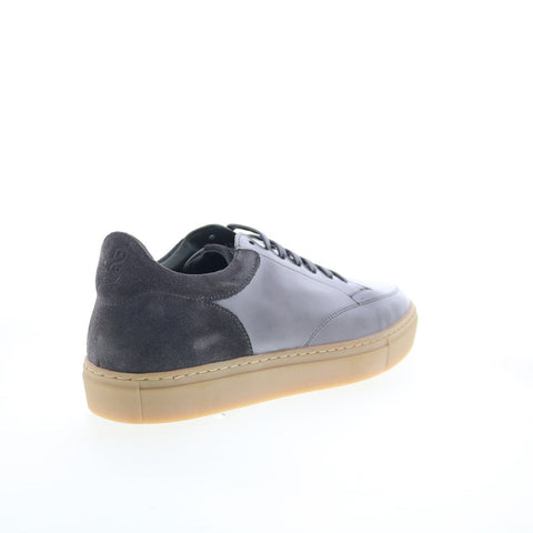 Pastori by Di Bianco 11007-005 Mens Gray Leather Lifestyle Sneakers Shoes