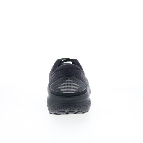 Brooks Ghost 16 110418-020 Mens Black Wide Canvas Athletic Running Shoes