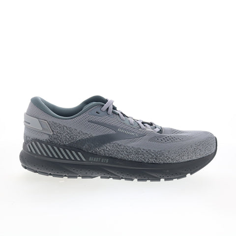 Brooks Beast GTS 24 110425-069 Mens Gray Wide Canvas Athletic Running Shoes