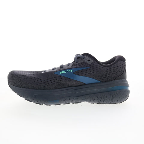 Brooks Ghost Max 2 Mens Black Extra Wide 4E Canvas Athletic Running Shoes