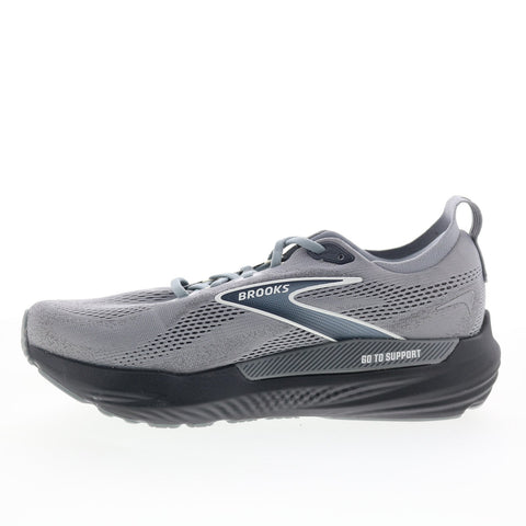 Brooks Glycerin GTS 22 Mens Gray Extra Wide 4E Athletic Running Shoes