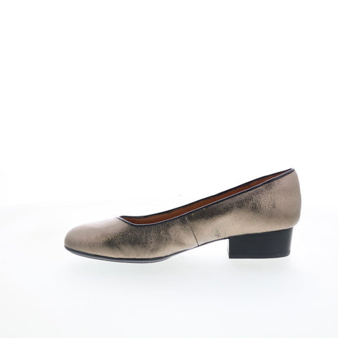 Sofft Belicia 1107950 Womens Brown Leather Pumps Heels Shoes