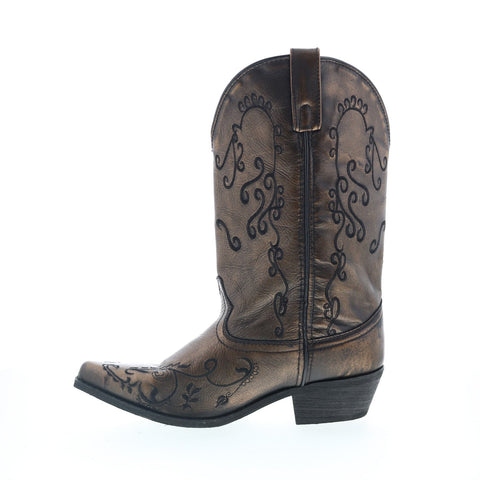 Smoky Mountain Boots Marilyn Snip Toe 111318-029 Womens Brown Western Boots