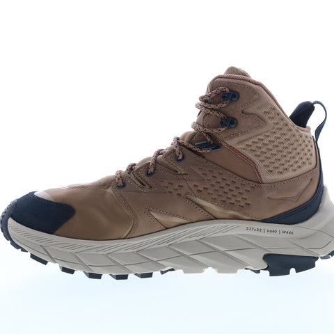 Hoka Anacapa Mid GTX Waterproof 1122018 Mens Black Athletic Hiking Shoes