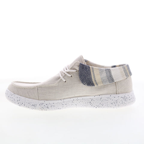 Skechers Bobs Skipper River Spell Womens Beige Oxfords Casual Shoes