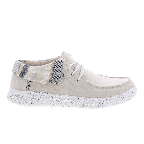 Skechers Bobs Skipper River Spell Womens Beige Oxfords Casual Shoes