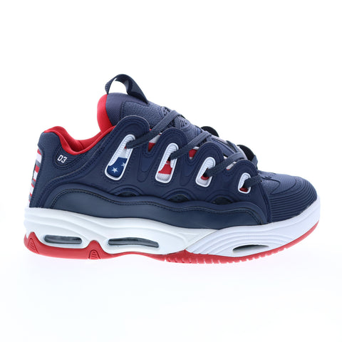 Osiris D3 2001 1141 2839 Mens Blue Synthetic Skate Inspired Sneakers Shoes