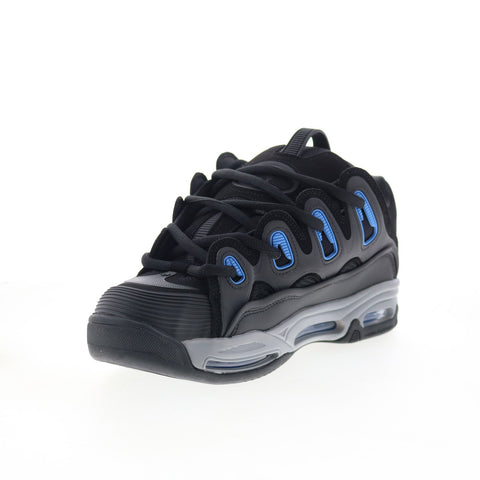 Osiris D3 2001 1141 2932 Mens Black Leather Skate Inspired Sneakers Shoes