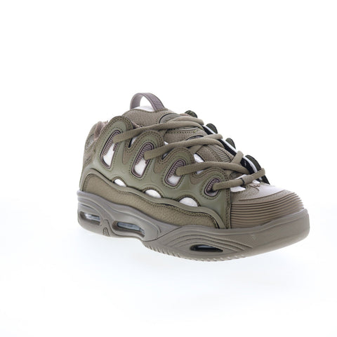 Osiris D3 2001 1141 299 Mens Green Leather Skate Inspired Sneakers Shoes