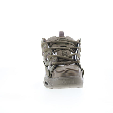 Osiris D3 2001 1141 299 Mens Green Leather Skate Inspired Sneakers Shoes