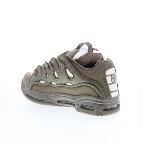 Osiris D3 2001 1141 299 Mens Green Leather Skate Inspired Sneakers Shoes