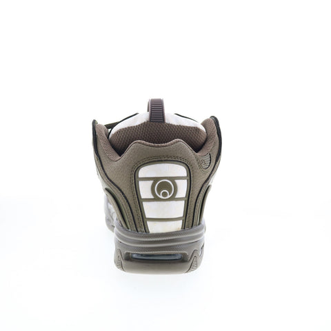 Osiris D3 2001 1141 299 Mens Green Leather Skate Inspired Sneakers Shoes