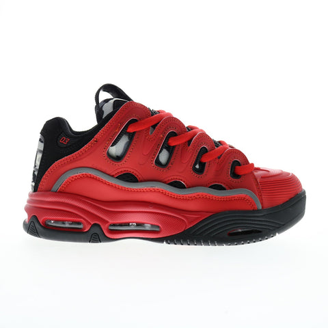 Osiris D3 2001 1141 1996 Mens Red Synthetic Skate Inspired Sneakers Shoes