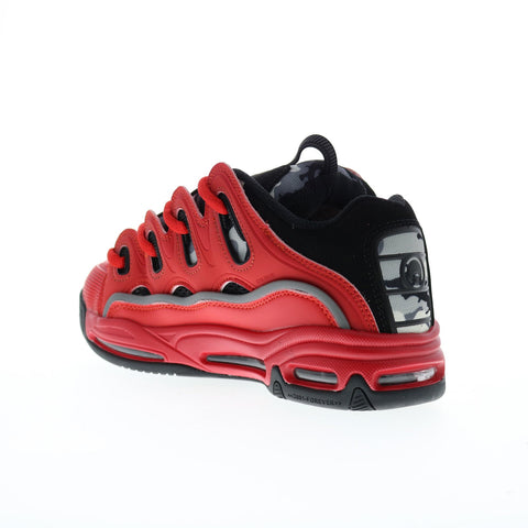 Osiris D3 2001 1141 1996 Mens Red Synthetic Skate Inspired Sneakers Shoes