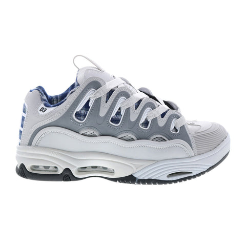 Osiris D3 2001 1141 2863 Mens Gray Synthetic Skate Inspired Sneakers Shoes