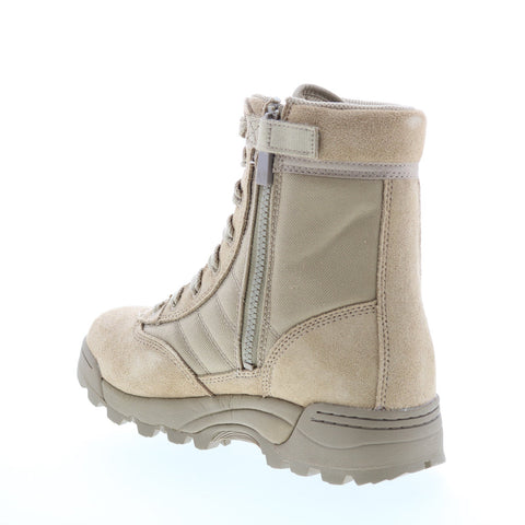 Original Swat Classic 9" Side-Zip 115202 Mens Brown Wide suede Tactical Boots