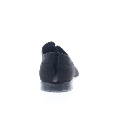 Debut Dia Anero 116 Mens Black Leather Oxfords & Lace Ups Cap Toe Shoes