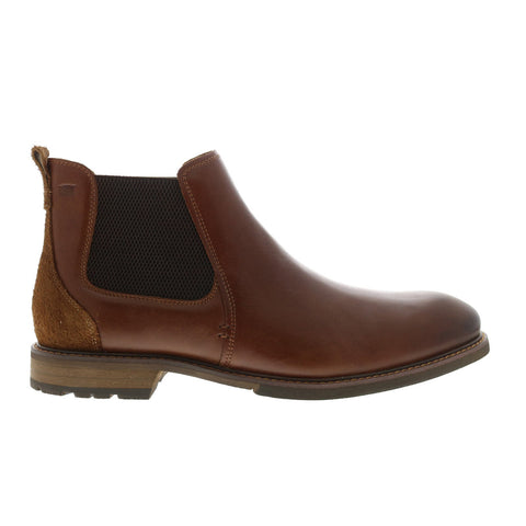 Florsheim Cabin Gore Boot 11781-205-D Mens Brown Leather Chelsea Boots