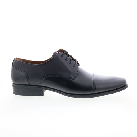 Florsheim Jackson Cap Toe Oxford Mens Black Leather Oxfords Cap Toe Shoes