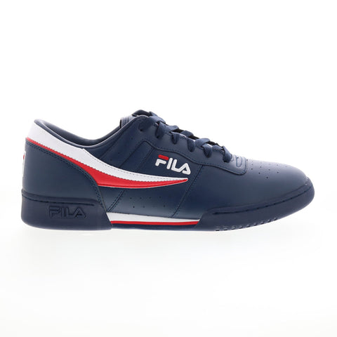 Fila Original Fitness 11F16LT-460 Mens Blue Leather Lifestyle Sneakers Shoes