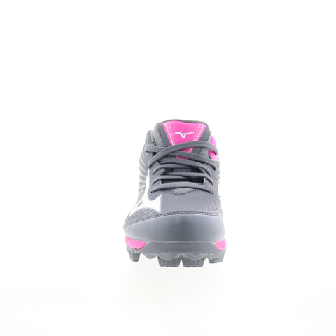 Mizuno 9-Spike Advanced Finch Womens Gray Athletic Softball Cleats Shoes