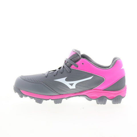 Mizuno 9-Spike Advanced Finch Womens Gray Athletic Softball Cleats Shoes