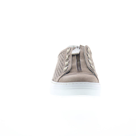 Zelli Italia Asiago Drillo Suede Mens Gray Suede Lifestyle Sneakers Shoes