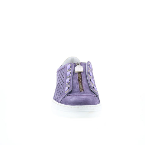 Zelli Italia Asiago Drillo Suede Mens Purple Suede Lifestyle Sneakers Shoes