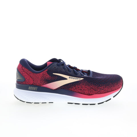 Brooks Ghost 16 120407-422 Womens Blue Extra Wide Athletic Running Shoes