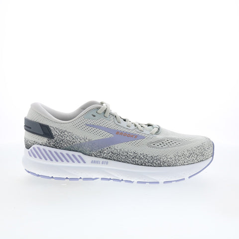 Brooks Ariel GTS 24 120414-080 Womens Gray Canvas Athletic Running Shoes