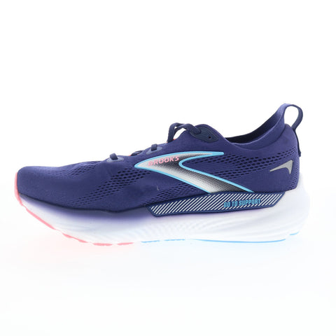 Brooks Glycerin 22 GTS Womens Blue Extra Wide Athletic Running Shoes