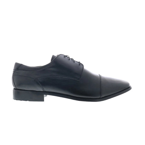 Florsheim Minturn 12048-001 Mens Black Extra Wide 3E Oxfords Cap Toe Shoes